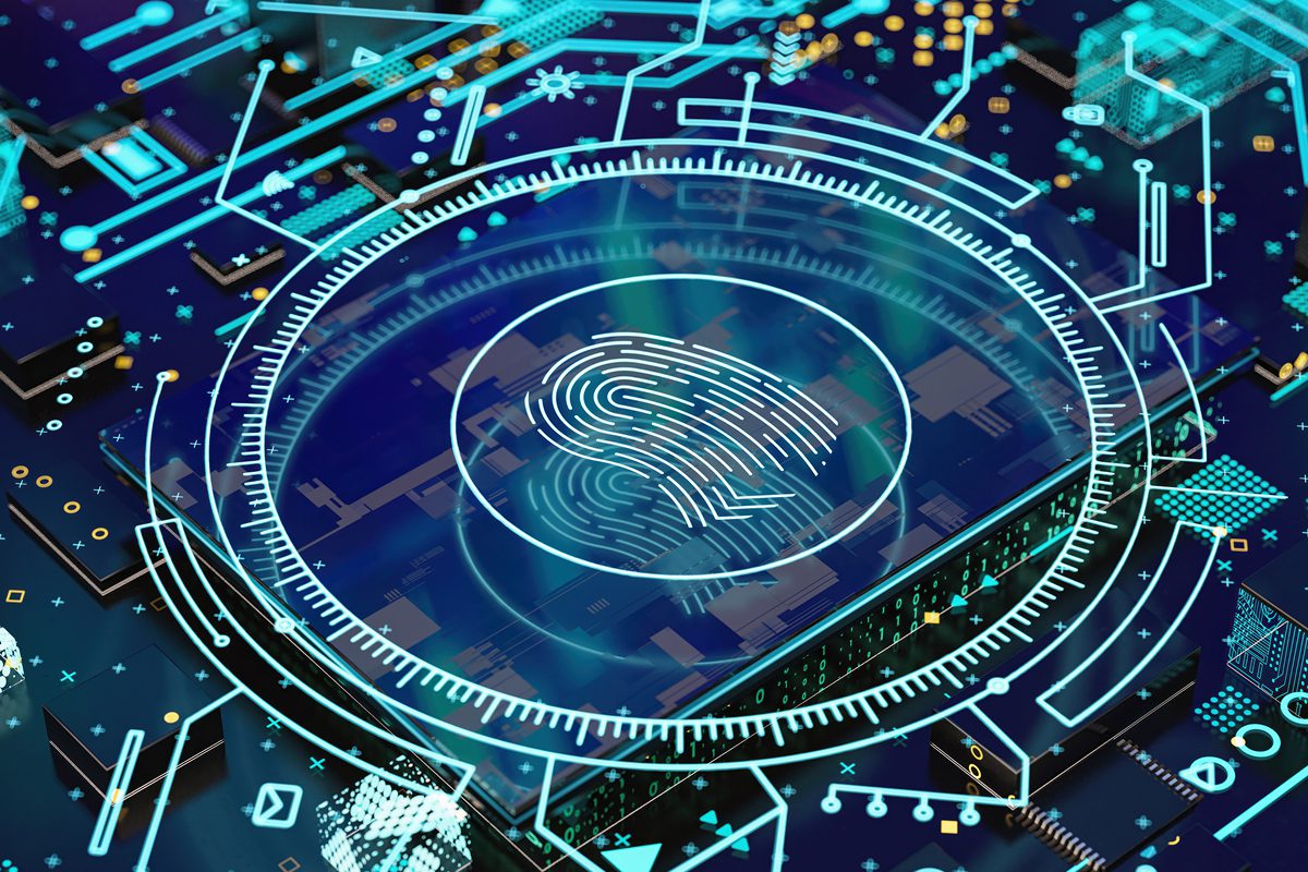 Digital fingerprint on circuit board